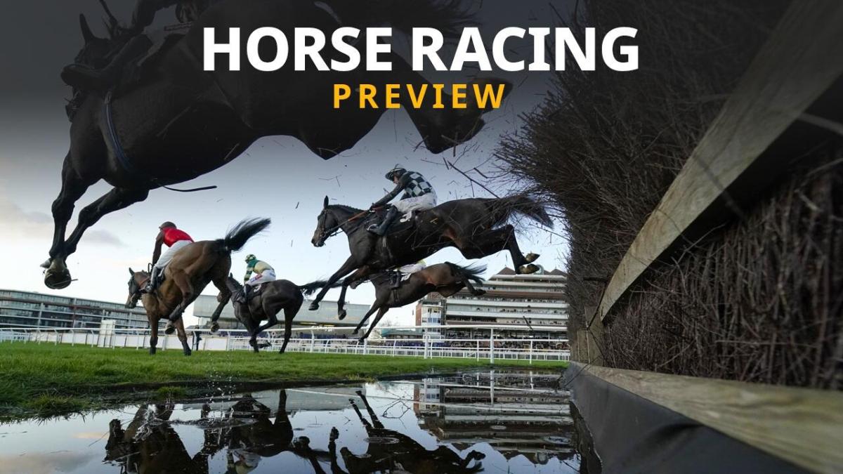 Jump racing action